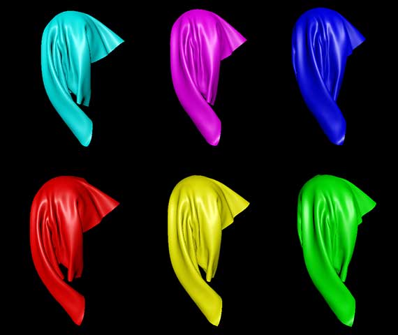 Maya Ncloth Simulation